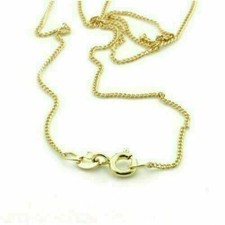 9 ct GOLD CHAIN NECKLACE  VARIOUS STYLES AND LENGTHS