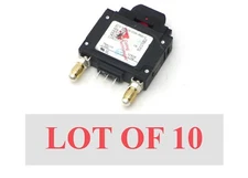 LOT 10 CARLING CIRCUIT BREAKER 15A 80V DC TRIP AMPS 18.75 B2 CC1-X0-16-234-AGG-C