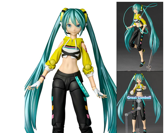 Revoltech Amazing Yamaguchi Hatsune Miku Fit Boxing Ver. Figure