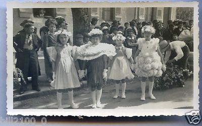 old photo. cavalcade . Vesoul . hotel de Cheval Blanc. E.Mary property.