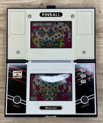 Vintage 1983 Nintendo Pinball Game & Watch Multi Screen - not
