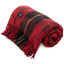Arcturus Clan Wallace Wool Throw - (50" x 60")