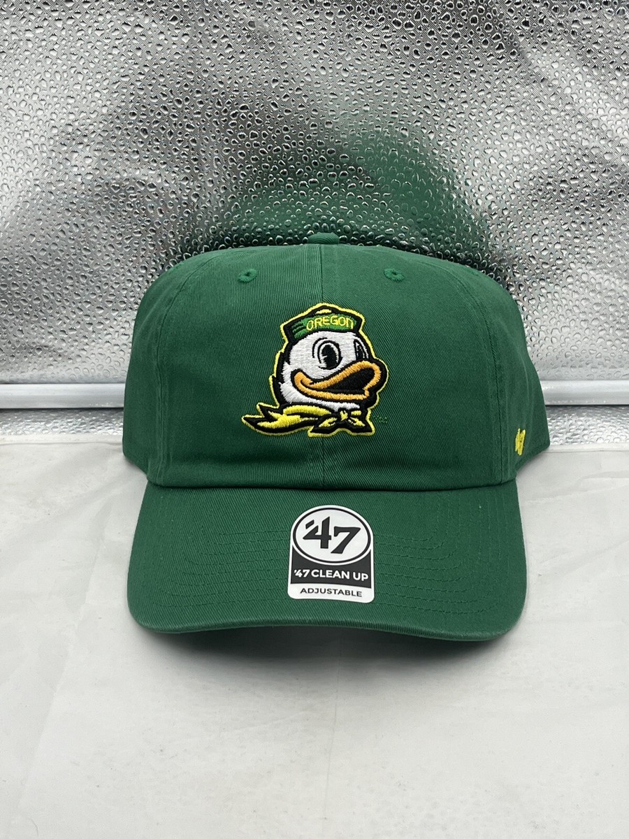 Oregon Ducks NCAA '47 Brand Green Clean Up Adjustable Strapback