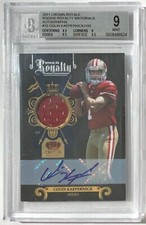 2011 Crown Royale Rookie Royalty Colin Kaepernick Auto RC/100 BGS 9 10 Auto