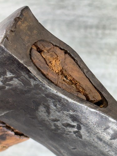 VTG TRUE TEMPER FLINT EDGE Hatchet Axe Camping Survival Hunting 4.75” Head 14” - Picture 15 of 24