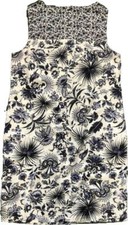 NEXT Womens Pocket Dress Floral Bird Linen Blend Tunic Shift CRAZY CLEARANCE £5!