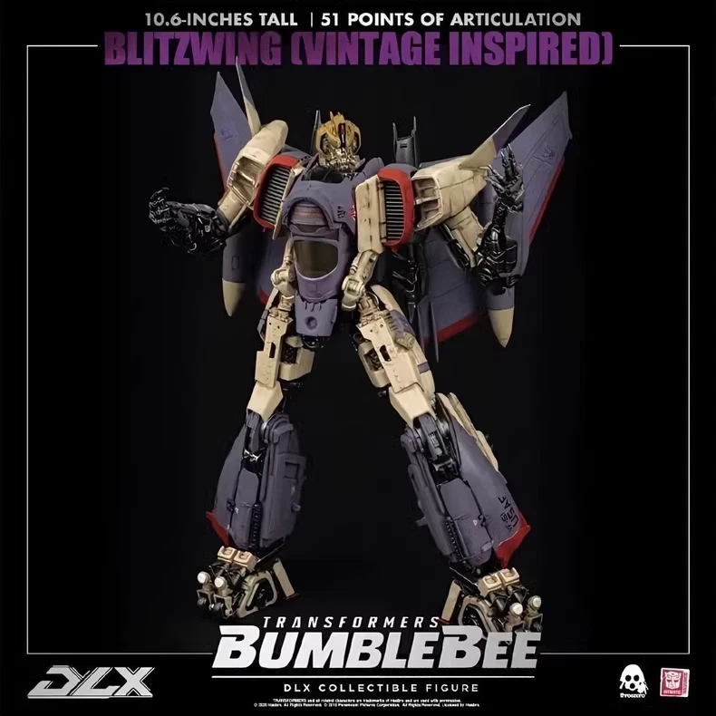 ThreeZero Transformers Bumblebee Blitzwing (VINTAGE INSPIRED) 11 in New in Stock - Image 2 of 4