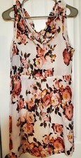 Rue 21 Womens XL Sleeveless Dress - Knee Length - Floral Print - Rayon
