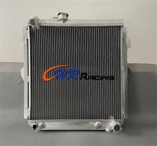 5ROW Aluminum Radiator FOR Toyota Land Cruiser Prado KZJ70/71/73/77/78 3.0TD