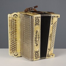Fisarmonica Paolo Soprani 80 Bassi Bachelite Vintage Italia Anni 30 Originale
