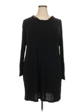 Boohoo Women Black Casual Dress 18 Plus