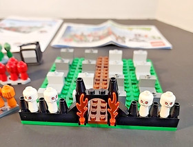 LEGO Games: Monster 4 3837 w/ Manual Rules & Box Missing Brown Head & Spider Leg