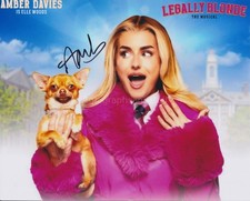 Amber Davies HAND SIGNED 8x10 Photo Autograph, Love Island Legally Blonde 10x8 B