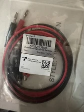 2 Pack 4mm Banana Plug to Alligator Clip Test Leads for Multimeter 3 Ft