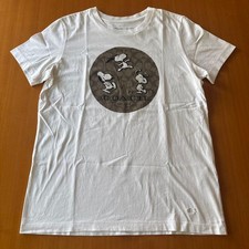 Snoopy m14H Coach x Collab Tshirt Small ML Size Red Used