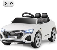 12V Audi SQ8 Ride on Car White