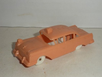 Vintage F&F Mold Die Works Plastic Car Post Cereal Premium Toy Highway Patrol