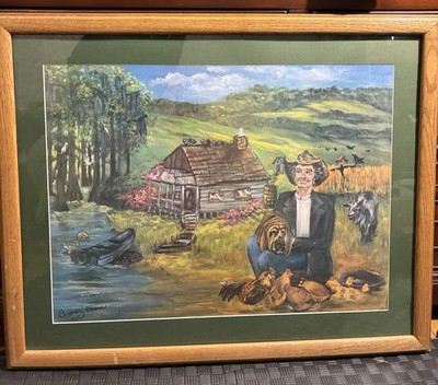 Buddy Ebsen ''UNCLE JED COUNTRY'' Artist's Proof signed lithograph w/COA 267/950