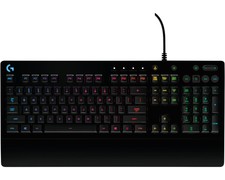 LOGITECH G213 Gaming, Tastatur, Rubberdome, k...