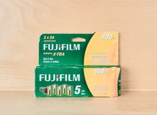 Fujifilm Superia X-TRA 800 35mm Color Film 5 Pack 24 Exposures Expired
