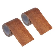 2 Pcs Wood Grain Repair Tape 2.2"x15ft, Self Adhesive Patch,Mahogany