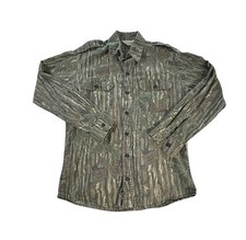 Vintage Walls Hunting Shirt Men Small Realtree Camouflage Button Up USA Made 90s