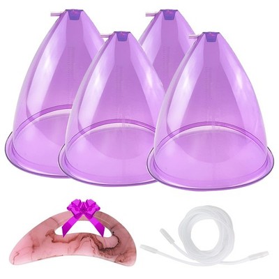Buttock Vacuum Cups 210ML &180ML,Vacuum Therapy Cupping Machine Accessories, ...