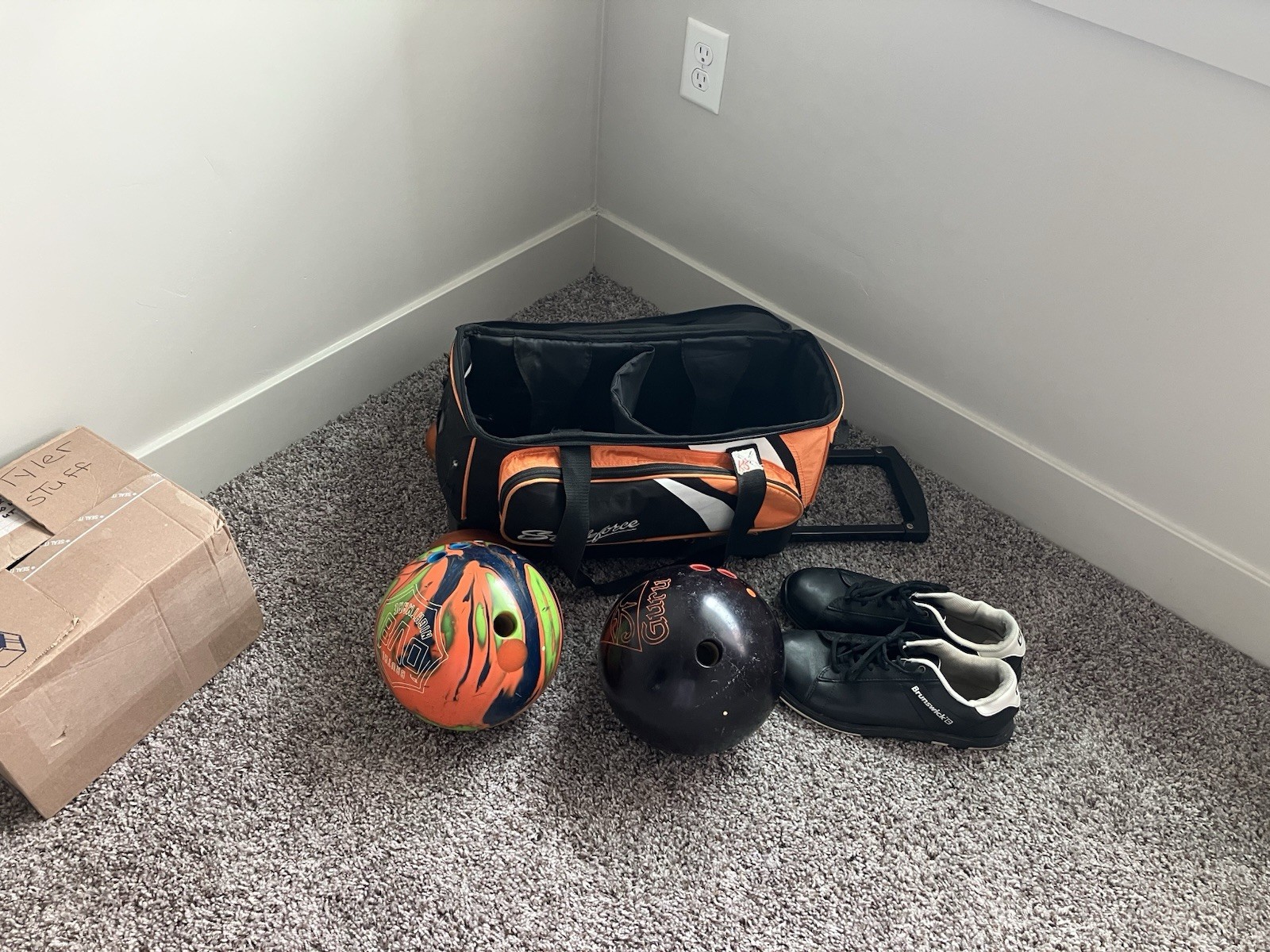 Bowling Ball Shoes, And Big