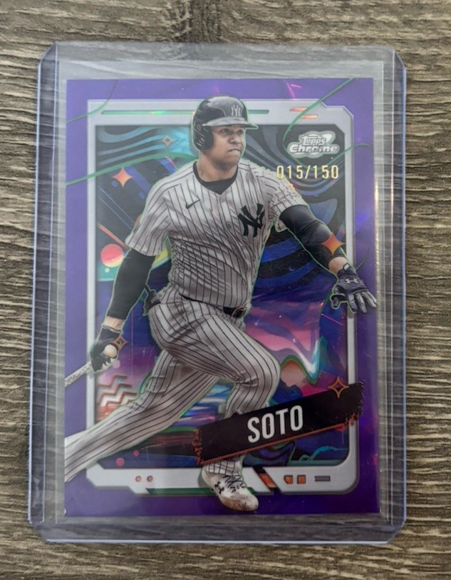 2024 Topps Cosmic Chrome - Juan Soto Purple Nebula /150 #42