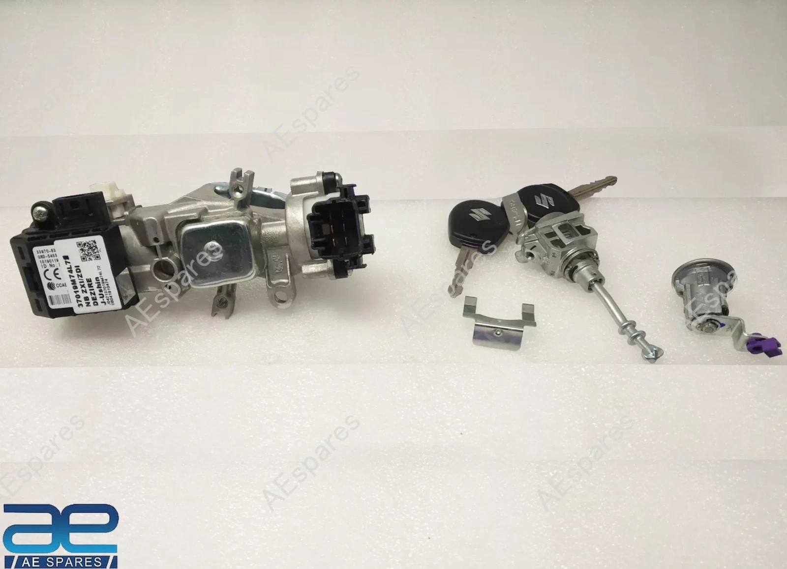 Lock Set Compatible With Suzuki Swift Dzire 1.2L 1.3L 2012-2016 37019M74L71 view 2