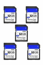 5 x 32GB SD Karten PRO High Speed Class 10 Sp...