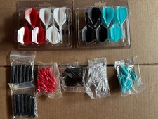 CyeeLife 12 pc Molded Dart Flights 4 Colors 100 points
