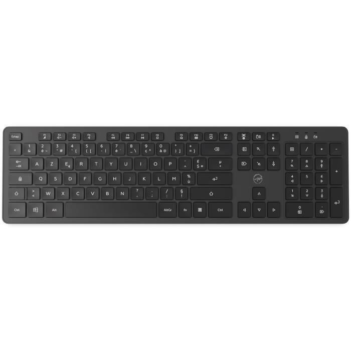 Clavier sans fil AZERTY Mobility Lab ML313986 Noir pour le télétravail