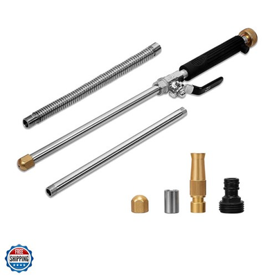 #ad Hydro Jet High Pressure Power Washer high pressure cleaning tool Extra Long E... $39.59