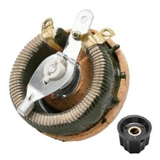 100W 10 Ohm Rheostat, High Power Wirewound Potentiometer, Adjustable Resistor