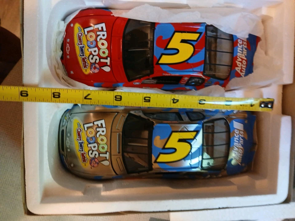 ACTION 2 комплекта Terry Labonte 2000 Monte Carlo #5 KELLOGG 1:32 ограниченное издание серийные автомобили OB - Изображение 2 из 4
