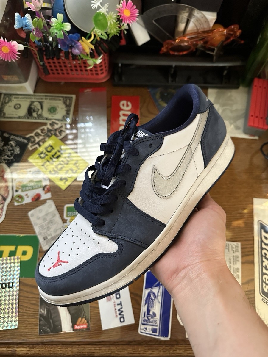 Jordan 靴 280cm RARE🔥 Nike Air Jordan 1 SB Low x Eric Koston Midnight Navy Sz 9