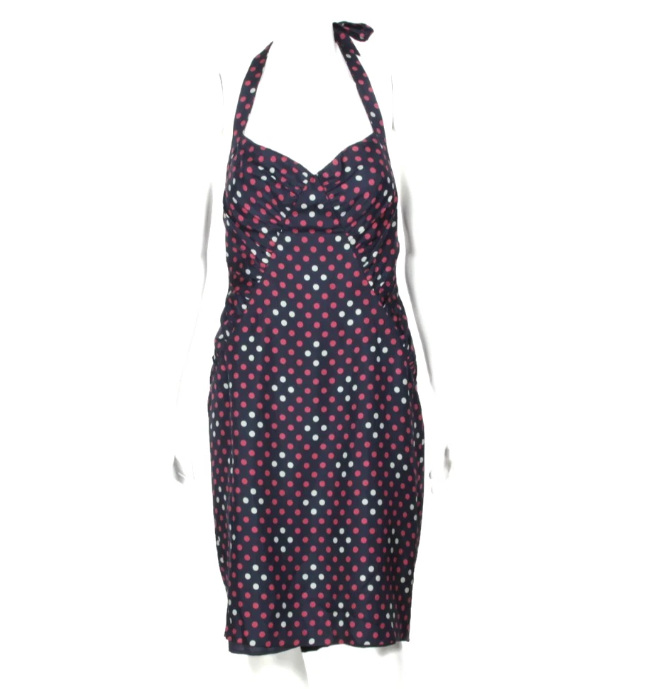 betsey johnson polka dot halter dress Dresses for Women for sale boho skirt