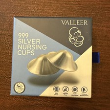 Pure 999 Silver Nursing Cups for Breastfeeding Regular Size NEW