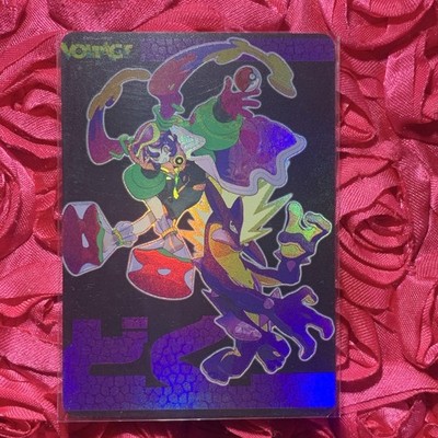 Hatsune Miku X  Toxtricity Waifu Girl Anime ACG Foil Goddess Card