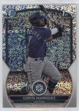 2023 Bowman Chrome Prospects Speckle Refractor 113/299 Edryn Rodriguez 0jm6