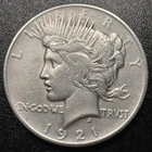 1921 Peace Silver Dollar $1 XF Extra Fine Details Better Grade Key Date