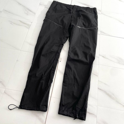 LOUIS VUITTON Men's Cargo Pants Stretch Cotton  Size L Black Shipped from Japan
