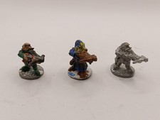 Fantasy DWARF CROSSBOWS (3) Metal Inquisition Miniatures for D&D WFB OOP Rare