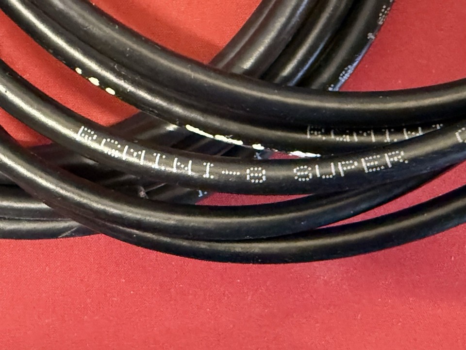 25.3m RG8-Mini Coax In 9 Lengths (0.5m-6.7m) Mini-8 Coaxial Cable (Lot ...