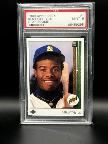 Ken Griffey Jr 1989 Upper Deck Star Rookie #1 PSA 9 RC