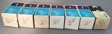 Rare Vintage 7 x G/4 Exciter Lamps 6 Volt 1 Amp SCC cap for sound projectors.
