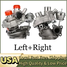 Left & Right Turbo Turbocharger Set For 2011-2012 Ford F-150 EcoBoost 3.5L USA ~