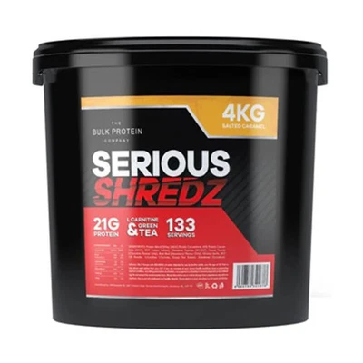 BODYBUILDING WAREHOUSE The Bulk Protein Company - Serious Shredz Diet Protein Powder - 4kg (Clearance)