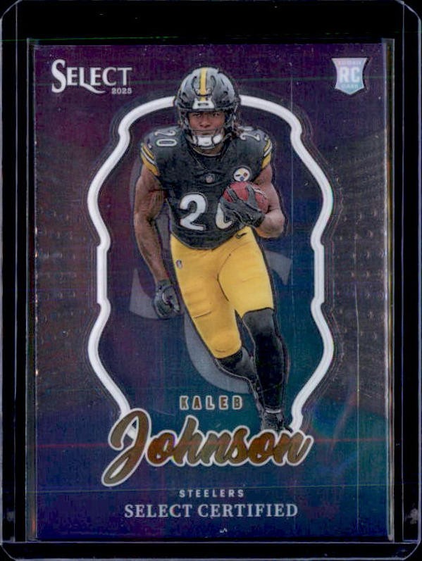 2025 Panini Select #22 Kaleb Johnson Select Certified Rookies